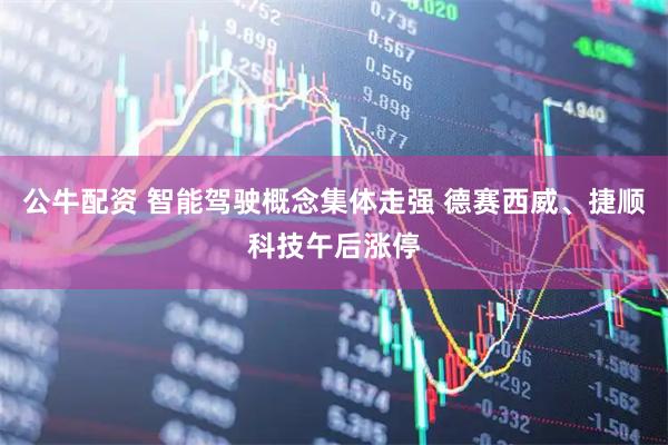 公牛配资 智能驾驶概念集体走强 德赛西威、捷顺科技午后涨停
