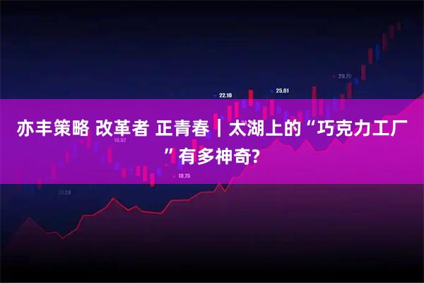 亦丰策略 改革者 正青春|太湖上的“巧克力工厂”有多神奇?